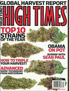 high times magazine, top 10 strains of the year december, 2011 issue # 431