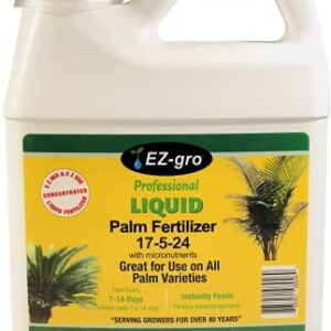 Palm Fertilizer by E Z-GRO | Our 17-5-24 is Specially Formulated for Your Indoor Palm Tree and Your Outdoor Palm Trees | Our Palm Tree Fertilizer is Enhanced with Extra Micronutrients