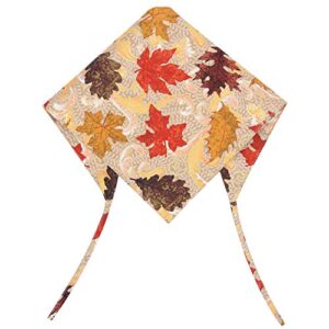 Thanksgiving Dog Bandana Fall Autumn Reversible Triangle Bibs Scarf Accessories for Dogs Cats Pets