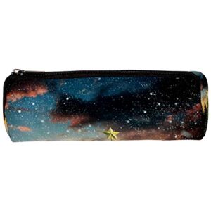 Christmas Tree Pencil Bag Pen Case Stationary Case Pencil Pouch Desk Organizer Makeup Cosmetic Bag for School Office