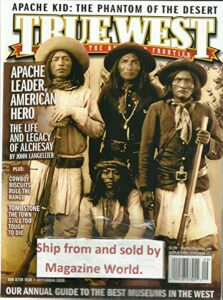 true west magazine, history of the american frontier september, 2020
