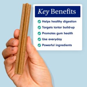 Petlab Co. Dental Sticks – Dog Dental Chews -Target Plaque & Tartar Build-Up at The Source - Designed to Maintain Your Dog’s Oral Health, Keep Breath Fresh and Provide Digestive Help (24 Sticks)