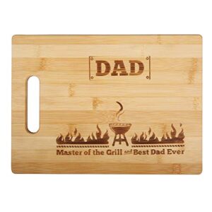 dad's cutting board, gift for dad, dad's kitchen, dad's cutting board, personalized cutting board, christmas gift for dad (dad-01)