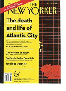 the new yorker, september, 07th 2015 (the death and life of atlantic city)