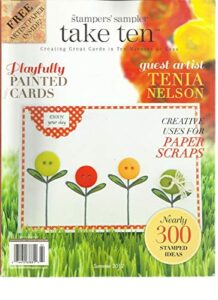 stampers sampler, take ten, creating great cards in ten minutes or less, 2012