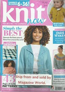 knit now magazine, simply the best * issue, 2020 * issue # 114 * printed uk