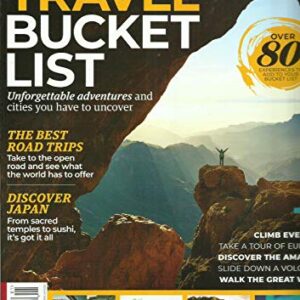 ULTIMATE TRAVEL BUCKET LIST MAGAZINE, THE BEST ROAD TRIPS ISSUE,2020 ISSUE 2