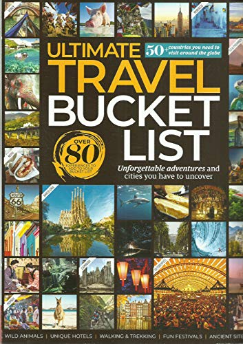 ULTIMATE TRAVEL BUCKET LIST MAGAZINE, THE BEST ROAD TRIPS ISSUE,2020 ISSUE 2