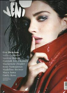 veni fashion magazine, autmn/winter, 2018 (front cover page damaged.)