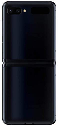 Samsung Galaxy Z Flip (256GB, 8GB) 6.7" Foldable AMOLED, Snapdragon 855+, AT&T Unlocked GSM 4G LTE (T-Mobile, Metro, Straight Talk) F700U/DS (Mirror Black) (Renewed)