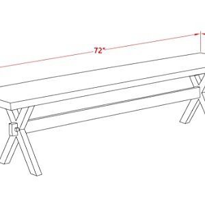 East West Furniture X627GA650-6