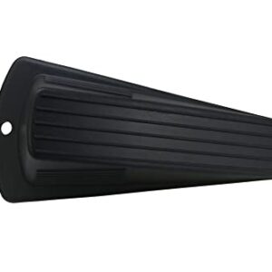 Shepherd Hardware 3762E Heavy Duty Jumbo Hard Plastic Door Wedge, 1-Pack, Black