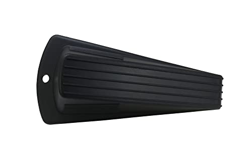 Shepherd Hardware 3762E Heavy Duty Jumbo Hard Plastic Door Wedge, 1-Pack, Black