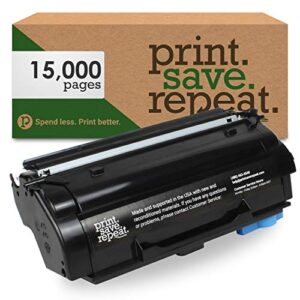 print.save.repeat. lexmark 55b0xa0 extra high yield remanufactured toner cartridge for ms431, mx431 laser printer [20,000 pages]