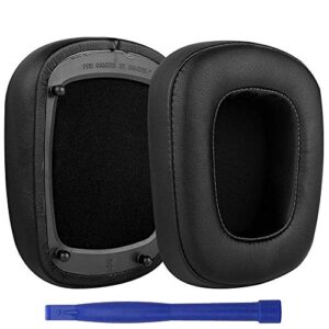 tiamat 7.1 v2 ear pads replacement protein leather memory foam headphones ear cushions repair parts with plastic plate for razêr tiamat 7.1 v2 headset