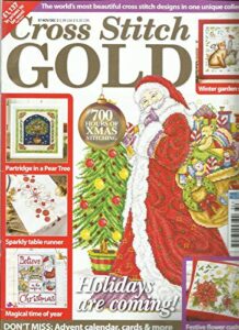 cross stitch gold, holidays are comings ! november/december, 2016# 57