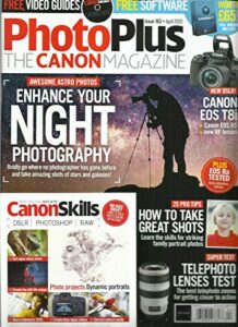 photo plus the canon magazine, april, 2020 issue, 163 (free video disc)
