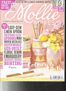 mollie makes magazine, living a creative life, issue,79 august, 2017