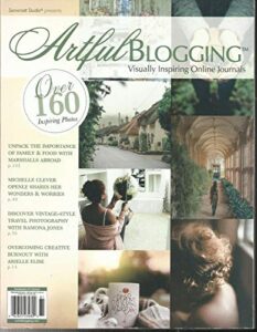 artful blogging, visually inspiring online journals, february/march,april 2018