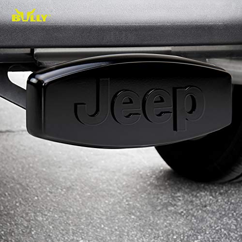 Bully CR-005BK Black Plastic and Metal Universal Fit Truck Jeep Logo Hitch Cover Fits 1.25" and 2" Hitch Receivers for Trucks from Chevy (Chevrolet), Ford, Toyota, GMC, Dodge RAM, Jeep