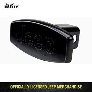 Bully CR-005BK Black Plastic and Metal Universal Fit Truck Jeep Logo Hitch Cover Fits 1.25" and 2" Hitch Receivers for Trucks from Chevy (Chevrolet), Ford, Toyota, GMC, Dodge RAM, Jeep