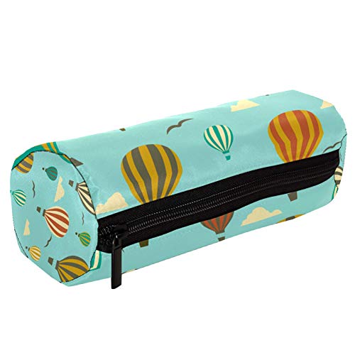 Hot Air Balloons Pencil Bag Pen Case Stationary Case Pencil Pouch Desk Organizer Makeup Cosmetic Bag for School Office