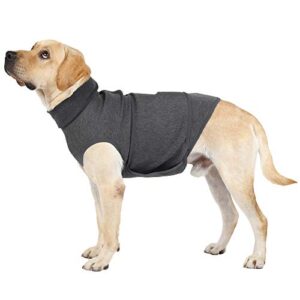 Dog Anxiety Jacket, Dog Coat Dog Anxiety Vest Jacket, Security Vest, Coat Anxiety Shirt for Dogs, Anxiety Jacket for Dogs, Dog Calming Vest for Small Medium Large Dogs (L).