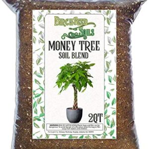 Money Tree Soil Blend All Natural Soil Mixture Formulated for Repotting and Planting Money Tree Plants 2 Quart Sized Bag