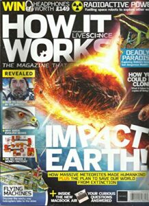 how it works magazine, impact earth ! issue, 2019 issue # 122 printed in uk
