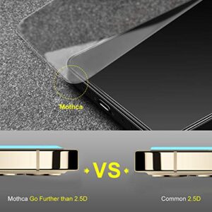 Mothca Matte Glass Screen Protector for iPhone 12 Pro Max Anti-Glare & Anti-Fingerprint Tempered Glass Clear Film Case Friendly Easy Install Bubble Free for iPhone 12 Pro Max 6.7-inch (2020)-Smooth as Silk