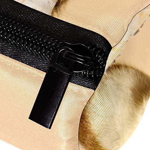 Squirrles and Wishbone Pencil Bag Pen Case Stationary Case Pencil Pouch Desk Organizer Makeup Cosmetic Bag for School Office