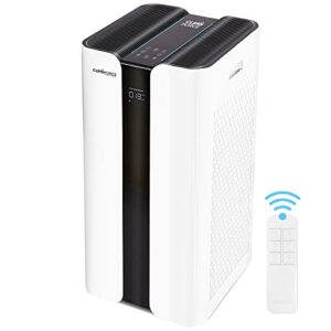 cleanforce mega1000 extra large air purifier for home large room, covers 3000 sqft, h13 true hepa filter, filters 99.97% dust, smoke, odor, pollen, vocs, commercial air cleaner for office, classroom