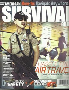 american survival guide magazine, hassle-free air travel september, 2018