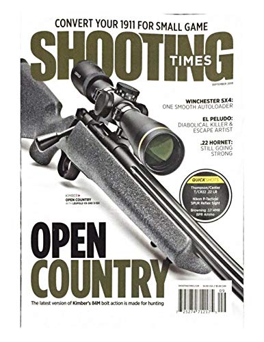 SHOOTING TIMES MAGAZINE, OPEN COUNTRY SEPTEMBER 2018