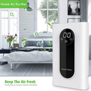 WSTA Portable Ozone Purifier,500mg/h Multipurpose Ozone Machine for Air, Water, Food, Home, Room, Office