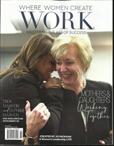 where women create work magazine, mastering the art of success spring, 2020