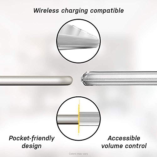 OTTERBOX SYMMETRY CLEAR SERIES Case for Galaxy S21 Ultra 5G (ONLY - DOES NOT FIT non-Plus or Plus sizes) - STARDUST (SILVER FLAKE/CLEAR)