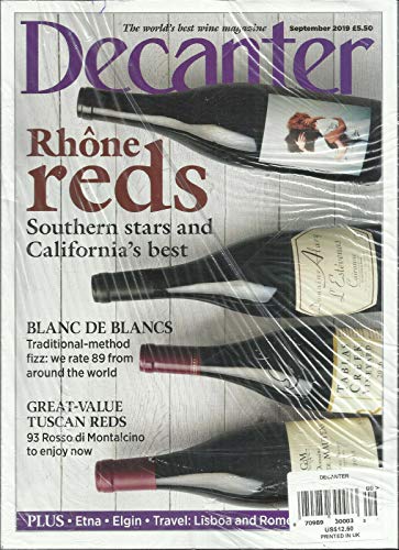 DECANTER MAGAZINE, THE WORLD'S BEST WINE MAGAZINE SEPTEMBER 2019 NO. 12 VOL, 44