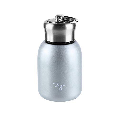 10.15oz/300ML Mini Thermal Mug Leak Proof Vacuum Flasks Travel Thermos Stainless Steel Drink Water Bottle Small Thermos Cups for Indoor and Outdoor by Floor88 (Green)