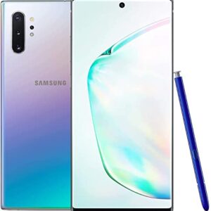 Samsung Galaxy Note 10+ Plus 5G Enabled Verizon + GSM Unlocked 256GB Aura Glow (Renewed)