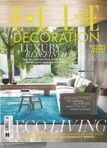 elle decoration magazine, luxury defined, september 2018, no.313 ~