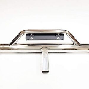 LEDIN 36" Lx6.5 H Towing Hitch Step Bar Drop Step 2" Receiver Chrome Universal Truck Trailer Rear Bumper Guard