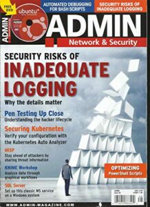 admin network & security magazine, issue, 2019 issue, 48 free dvd included