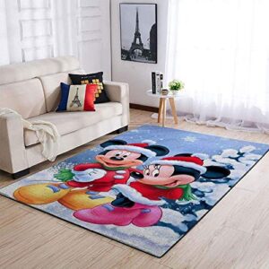 christmas cartoon movie mouse area rug home decor (medium)