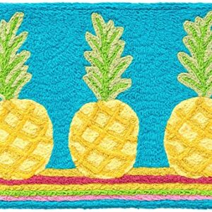 Pineapple Fiesta 20 x 30 Jellybean Accent Rug