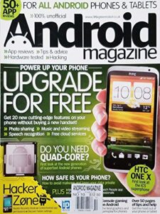 android magazine, upgrade for free 20 cutting-edge ways. no.10^