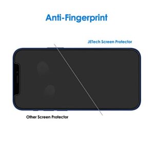 JETech Privacy Screen Protector for iPhone 12 mini 5.4-Inch, Anti Spy Tempered Glass Film, 2-Pack