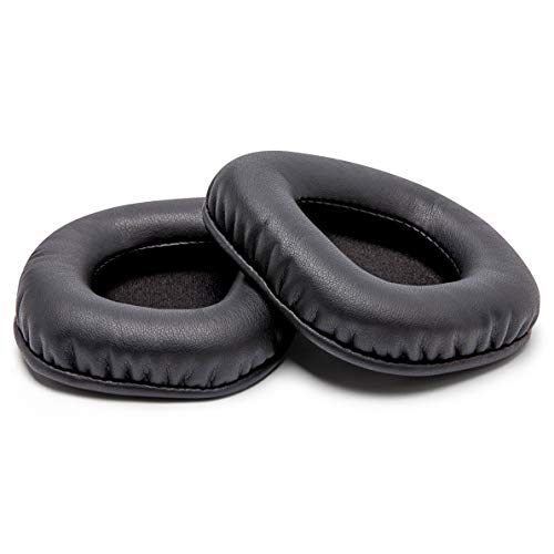 WC Upgraded Replacement Earpads for Corsair Void & Corsair Void Pro Wired & Wireless Gaming Headsets Made by Wicked Cushions | Improved Durability, Thickness, and Sound Isolation | (Black)