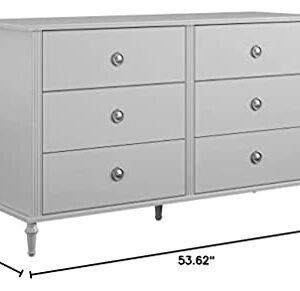 Little Seeds Rowan Valley Arden 6 Drawer Grey Kids’ Dresser