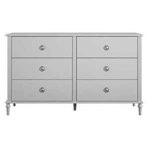 Little Seeds Rowan Valley Arden 6 Drawer Grey Kids’ Dresser